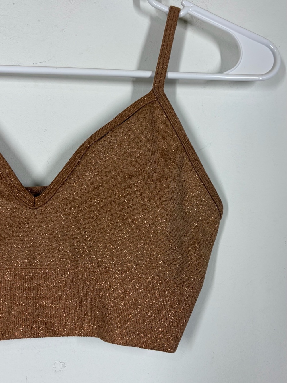NWOT SKIMS Shimmer Lurex Soft Smoothing Bralette Size Small - Picture 3 of 5